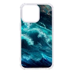 Thunderstorm Tsunami Tidal Wave Ocean Waves Sea Iphone 13 Pro Tpu Uv Print Case