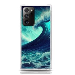 Ai Generated Waves Ocean Sea Tsunami Nautical Fantasy Samsung Galaxy Note 20 Ultra Tpu Uv Case by uniart180623