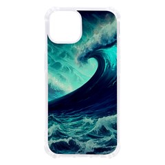 Ai Generated Waves Ocean Sea Tsunami Nautical Fantasy Iphone 13 Tpu Uv Print Case