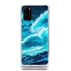 Ai Generated Waves Ocean Sea Tsunami Nautical Sea Samsung Galaxy S20plus 6 7 Inch Tpu Uv Case by uniart180623