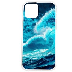 Ai Generated Waves Ocean Sea Tsunami Nautical Sea Iphone 12 Pro Max Tpu Uv Print Case