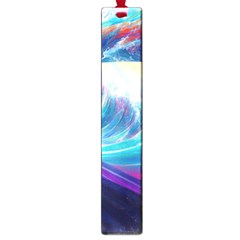 Waves Ocean Sea Tsunami Nautical Nature Water Large Book Marks by uniart180623