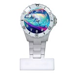 Waves Ocean Sea Tsunami Nautical Nature Water Plastic Nurses Watch Front