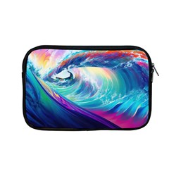 Waves Ocean Sea Tsunami Nautical Nature Water Apple Macbook Pro 13  Zipper Case by uniart180623