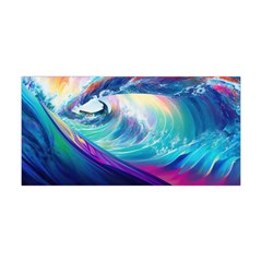 Waves Ocean Sea Tsunami Nautical Nature Water Yoga Headband by uniart180623