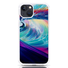 Waves Ocean Sea Tsunami Nautical Nature Water Iphone 13 Tpu Uv Print Case by uniart180623