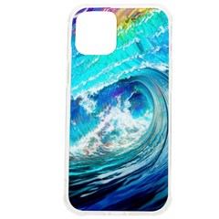 Tsunami Waves Ocean Sea Nautical Nature Water Painting Iphone 12 Pro Max Tpu Uv Print Case by uniart180623