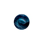 Tsunami Waves Ocean Sea Water Rough Seas 1  Mini Buttons Front