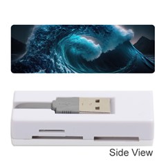 Tsunami Waves Ocean Sea Water Rough Seas Memory Card Reader (stick) by uniart180623