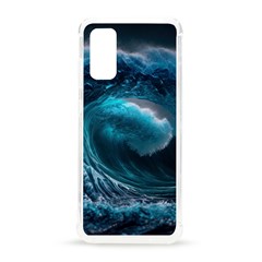 Tsunami Waves Ocean Sea Water Rough Seas Samsung Galaxy S20 6 2 Inch Tpu Uv Case by uniart180623