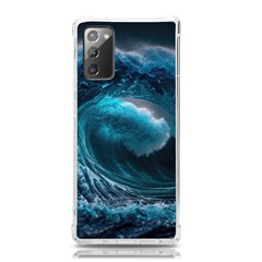 Tsunami Waves Ocean Sea Water Rough Seas Samsung Galaxy Note 20 Tpu Uv Case by uniart180623