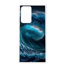 Tsunami Waves Ocean Sea Water Rough Seas Samsung Galaxy Note 20 Ultra Tpu Uv Case by uniart180623