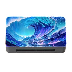 Tsunami Tidal Wave Ocean Waves Sea Nature Water Blue Memory Card Reader With Cf by uniart180623