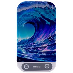 Tsunami Tidal Wave Ocean Waves Sea Nature Water Blue Sterilizers by uniart180623