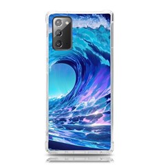 Tsunami Tidal Wave Ocean Waves Sea Nature Water Blue Samsung Galaxy Note 20 Tpu Uv Case by uniart180623