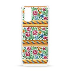 Flower Fabric Fabric Design Fabric Pattern Art Samsung Galaxy S20 6 2 Inch Tpu Uv Case