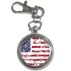 Flag Usa Unite Stated America Key Chain Watches by uniart180623