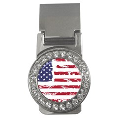 Flag Usa Unite Stated America Money Clips (cz)  by uniart180623