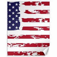 Flag Usa Unite Stated America Canvas 12  X 16  by uniart180623