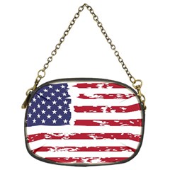 Flag Usa Unite Stated America Chain Purse (one Side) by uniart180623