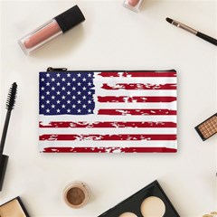 Flag Usa Unite Stated America Cosmetic Bag (small) by uniart180623