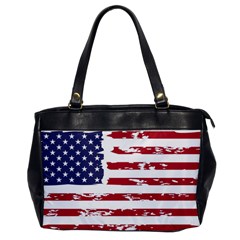 Flag Usa Unite Stated America Oversize Office Handbag by uniart180623