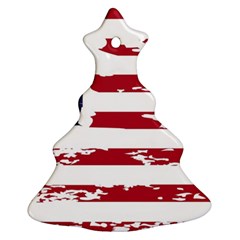 Flag Usa Unite Stated America Ornament (christmas Tree)  by uniart180623