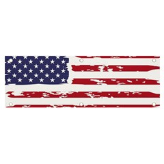 Flag Usa Unite Stated America Banner And Sign 6  X 2  by uniart180623