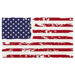 Flag Usa Unite Stated America Banner And Sign 7  X 4  by uniart180623