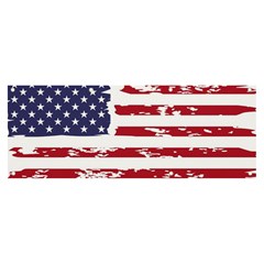 Flag Usa Unite Stated America Banner And Sign 8  X 3  by uniart180623