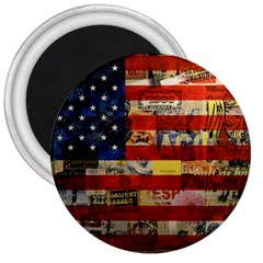 Usa Flag United States 3  Magnets by uniart180623