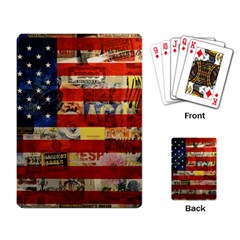 Usa Flag United States Playing Cards Single Design (rectangle) by uniart180623