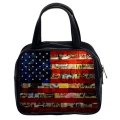 Usa Flag United States Classic Handbag (two Sides) by uniart180623