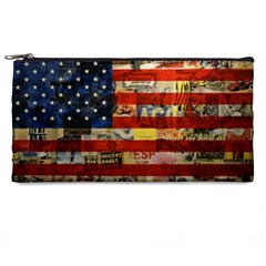 Usa Flag United States Pencil Case by uniart180623