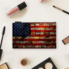 Usa Flag United States Cosmetic Bag (small) by uniart180623