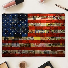 Usa Flag United States Cosmetic Bag (xxl) by uniart180623