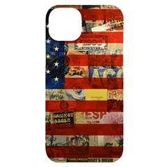 Usa Flag United States Iphone 14 Plus Black Uv Print Case