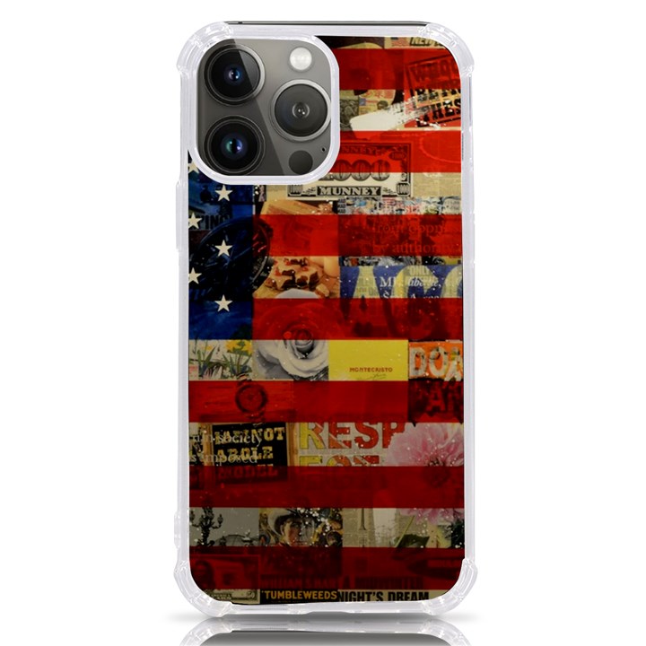 Usa Flag United States iPhone 13 Pro Max TPU UV Print Case