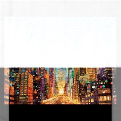 New York Confetti City Usa Rectangular Jigsaw Puzzl by uniart180623