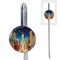 New York Confetti City Usa Book Mark by uniart180623