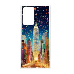 New York Confetti City Usa Samsung Galaxy Note 20 Ultra Tpu Uv Case by uniart180623