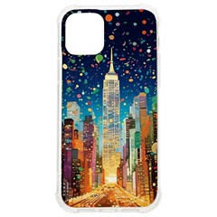 New York Confetti City Usa Iphone 12/12 Pro Tpu Uv Print Case by uniart180623