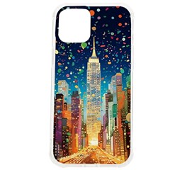 New York Confetti City Usa Iphone 12 Pro Max Tpu Uv Print Case by uniart180623