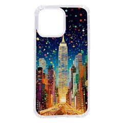 New York Confetti City Usa Iphone 14 Pro Max Tpu Uv Print Case by uniart180623