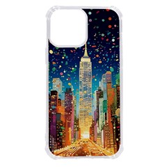 New York Confetti City Usa Iphone 13 Pro Max Tpu Uv Print Case by uniart180623