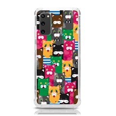 Cat Funny Colorful Pattern Samsung Galaxy S20 6 2 Inch Tpu Uv Case by uniart180623