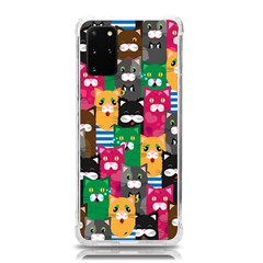 Cat Funny Colorful Pattern Samsung Galaxy S20plus 6 7 Inch Tpu Uv Case by uniart180623