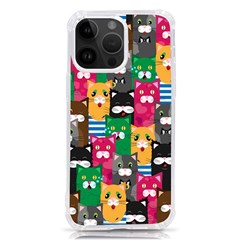 Cat Funny Colorful Pattern Iphone 14 Pro Max Tpu Uv Print Case by uniart180623