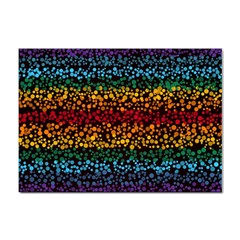 Patterns Rainbow Sticker A4 (10 Pack) by uniart180623