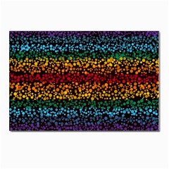 Patterns Rainbow Postcard 4 x 6  (pkg Of 10)